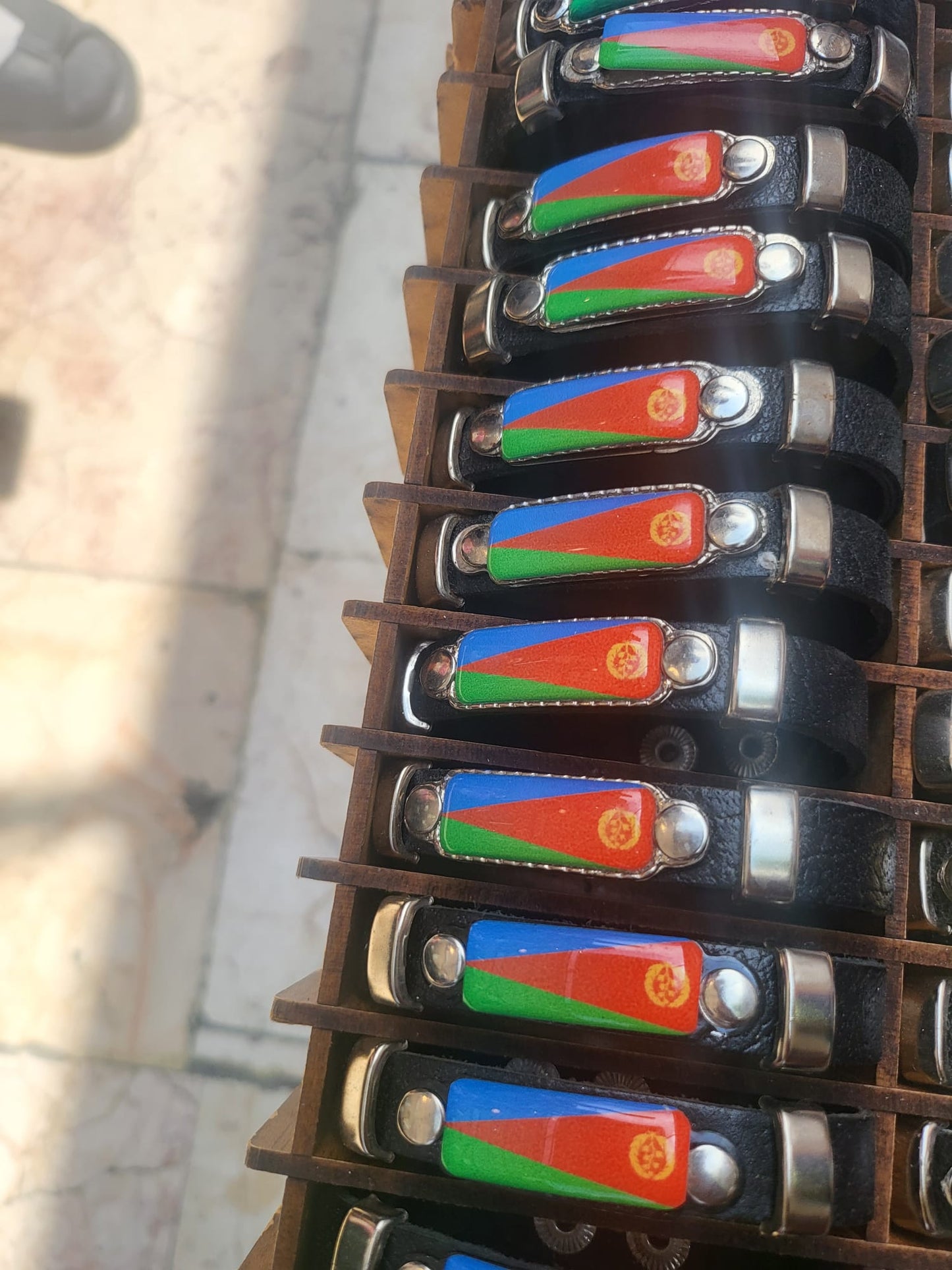 Bahlna Eritrean Leather Bracelets