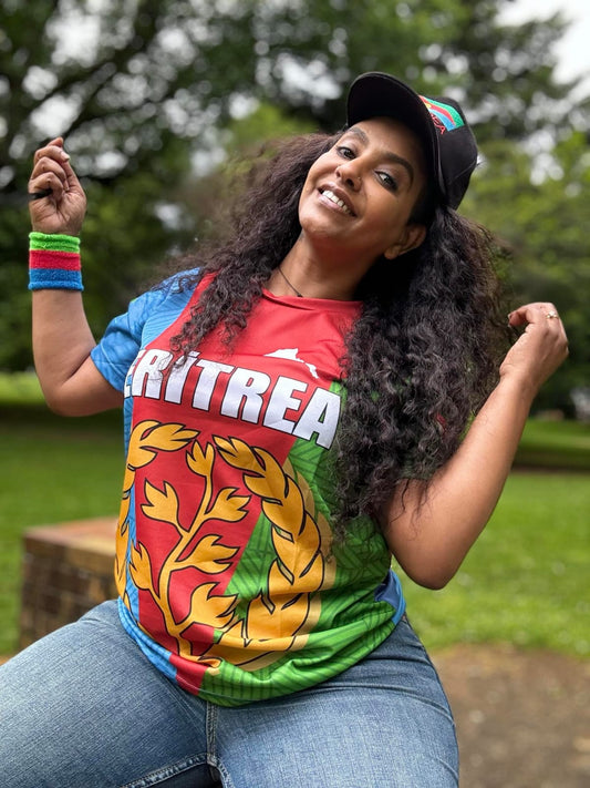 Bahlna Full Eritrean Flag Jersey