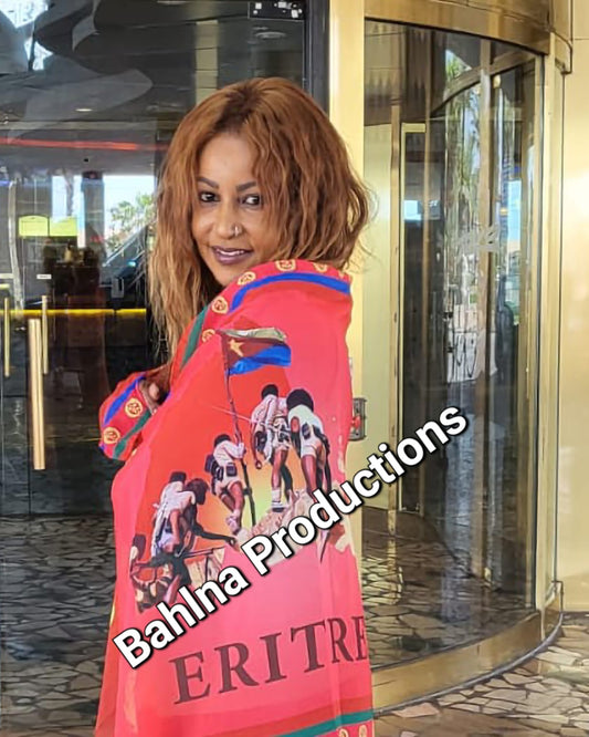 Bahlna Eritrean Scarf - Red