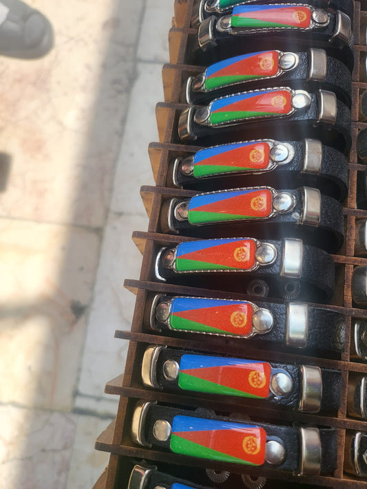 Bahlna Eritrean Leather Bracelets